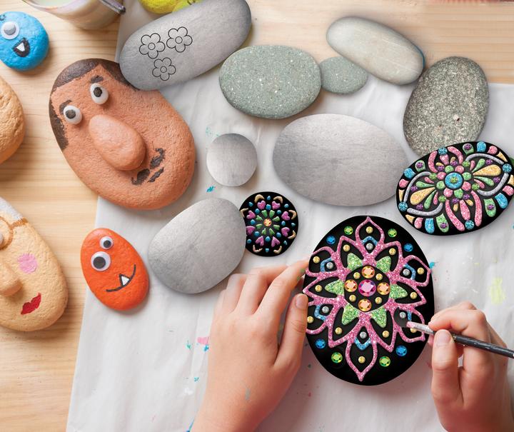 Actual product image Grafix Stone Painting Mandala