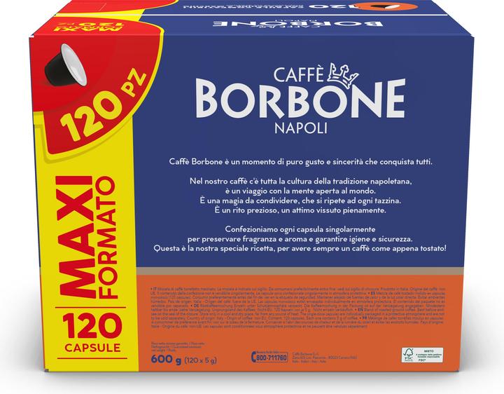 Actual product image Caffè Borbone REBBLUNOBILE120P (120 x Port.)
