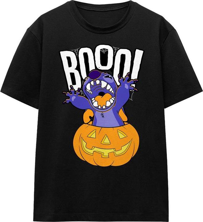 Produktbild Lilo & Stitch Laughing Pumpkin TShirt (XL)