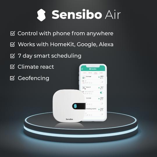 Produktbild Sensibo Air -ilmastointilaitteen kauko-ohjain