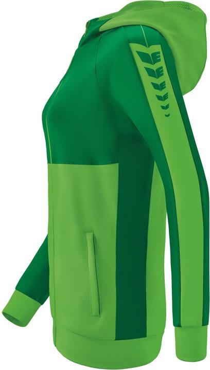 Actual product image Erima Six Wings Trainingsjacke mit Kapuze Damen (40)
