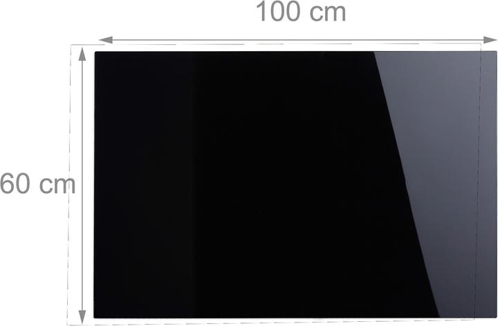 Actual product image Relaxdays Magnetic board (Magnet board, 100 x 60 cm)