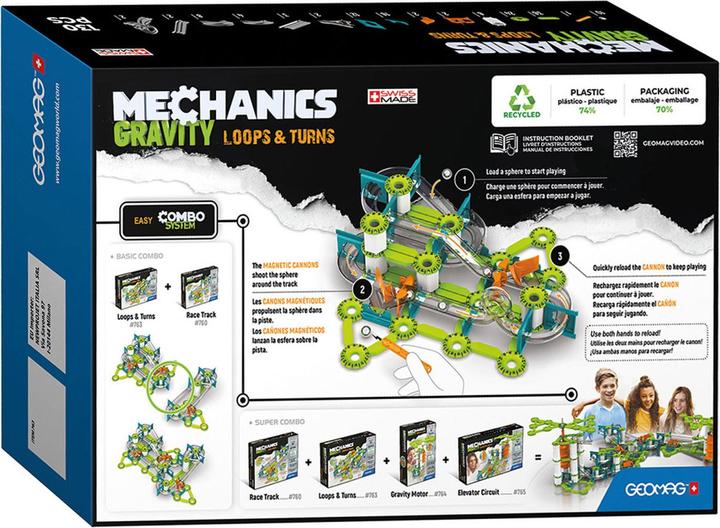 Image du produit Geomag Boucles et virages par gravité