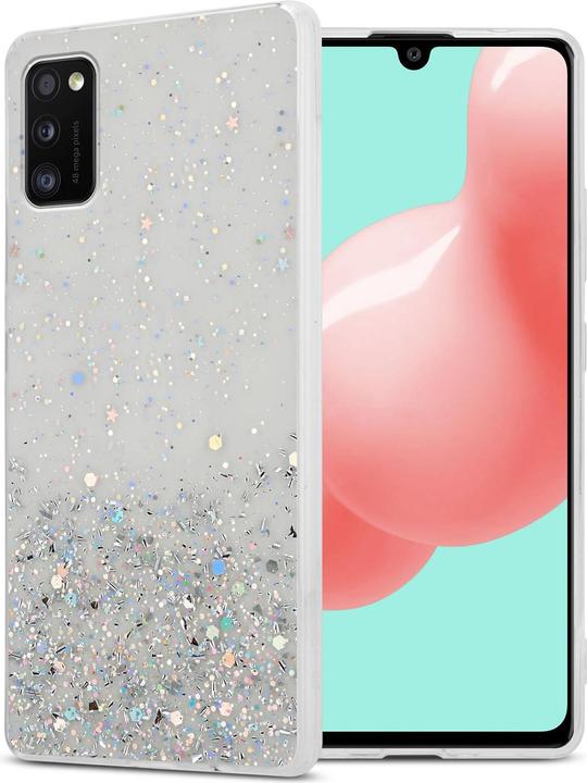 Trasparente con glitter