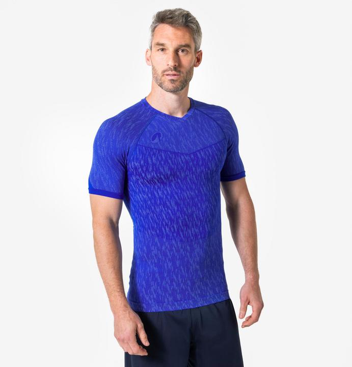 Produktbild Kipsta Damen/Herren Funktionsshirt Thermo kurzarm - Keepdry blau (XL)