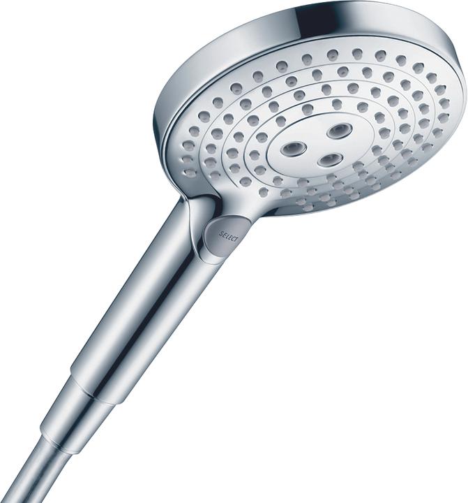 Immagine prodotto hansgrohe Soffione doccia Raindance Select S 120 3 tipi di getto (3 Tipi di raggi, 15 l/min)