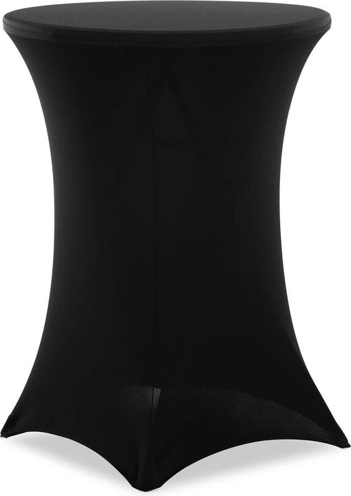 Produktbild Royal Catering Stehtischhusse Tischbezug Husse für Stehtisch Husse Stretch Husse Schwarz