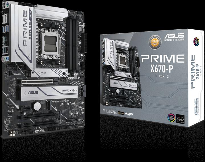 Produktbild ASUS PRIME X670-P-CSM (AM5, AMD X670, ATX)
