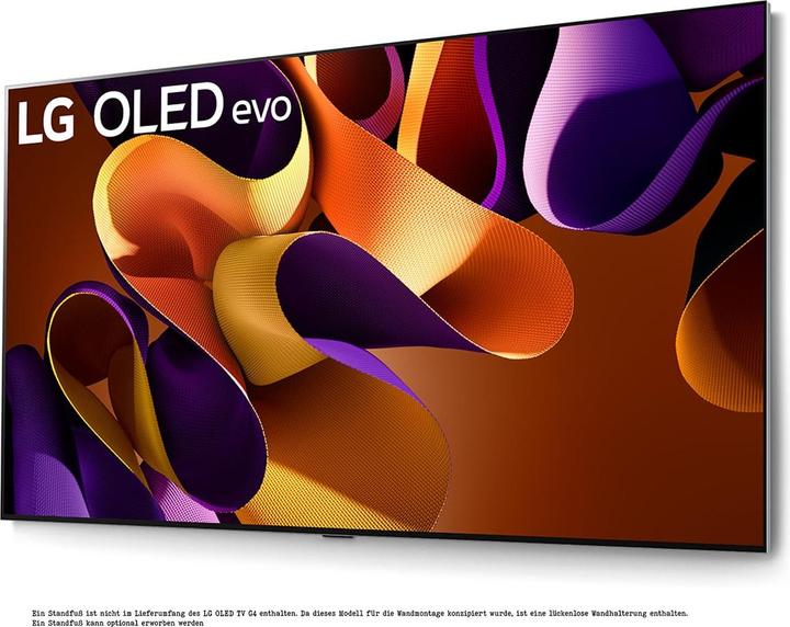 Actual product image LG OLED65G48LW 4K OLED evo TV (2024) Gallery Design 164 cm (65) (65", G4, OLED, 4K, 2024)