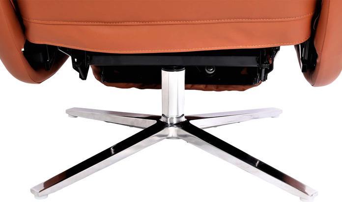 Produktbild Mendler Relaxsessel HWC-L11, Fernsehsessel TV-Sessel drehbar, Leder - terra-braun