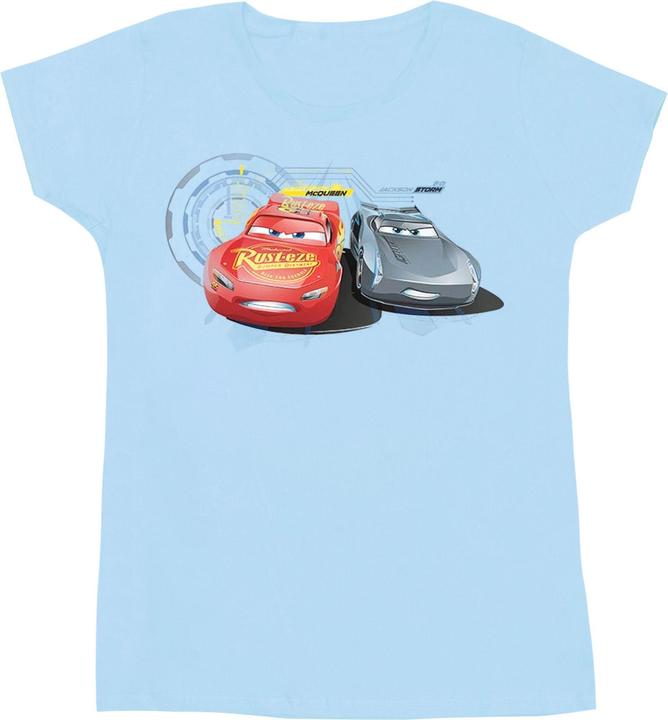 Disney Cars Lightning Vs Storm TShirt (XL)