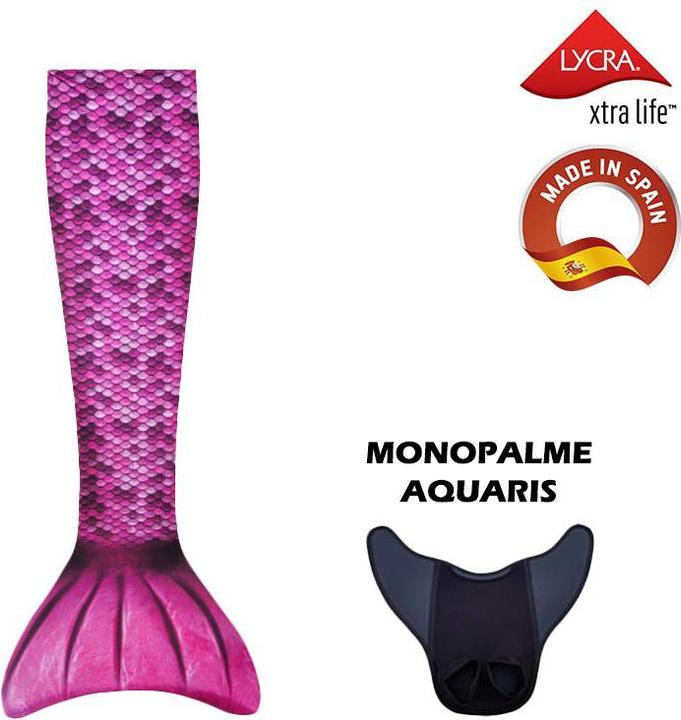 Actual product image Kuaki Mermaids Mermaid costume with monofin Aquaris