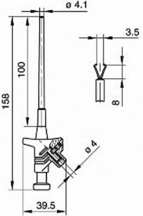 Immagine prodotto Hirschmann Test & Measurement Sonda di prova a pinza Kleps 30 (Puntale)