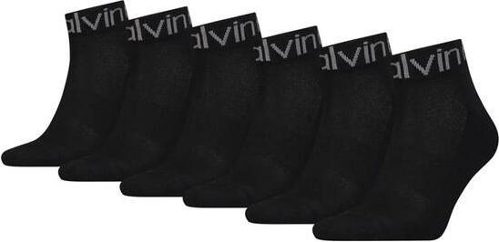 Calvin Klein Quarter Logo Welt Drake 6p (6er Pack, 40 - 46)