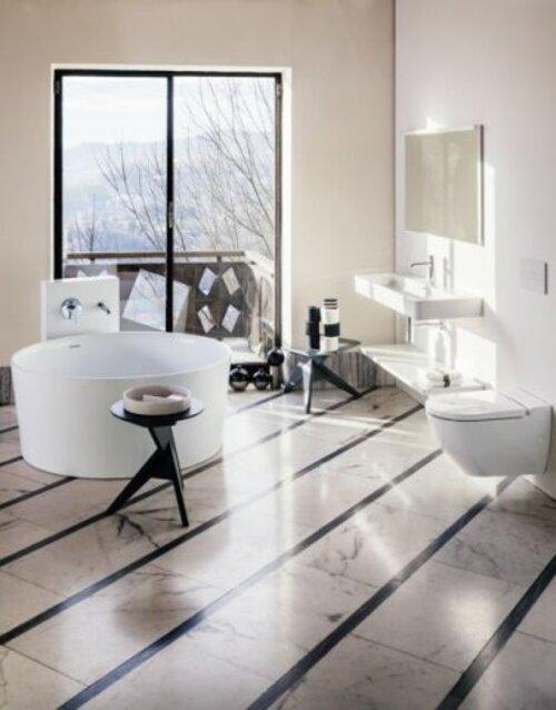 Produktbild Laufen Wand-Dusch-WC CLEANET NAVIA tief 4,5/3 l spülrandl 370x580mm we matt