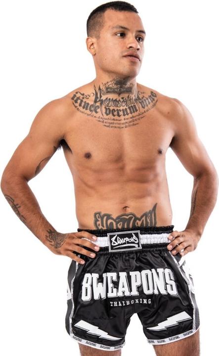 Actual product image 8Weapons 8 Weapons Muay Thai Shorts Carbon - Night 2.0 (XXL)