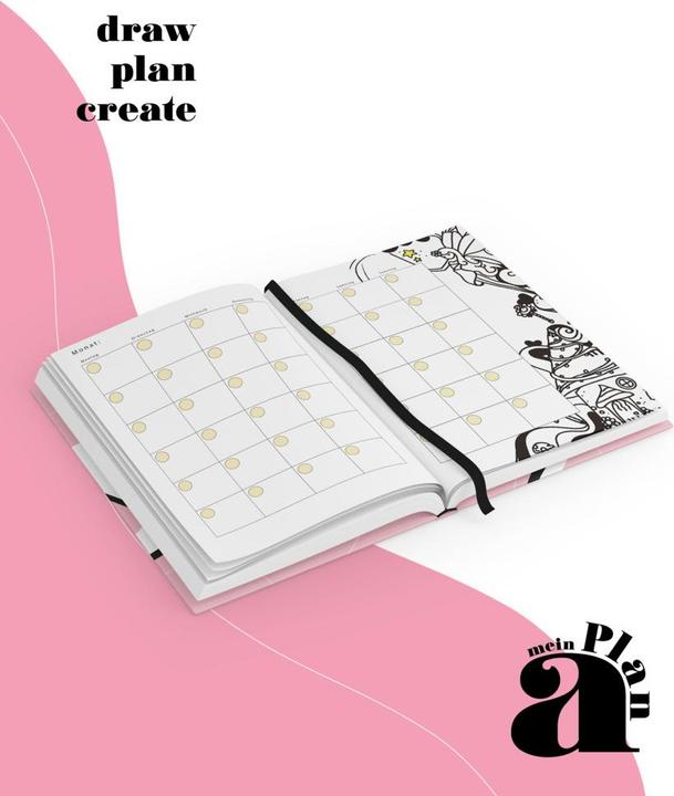 Immagine prodotto Il mio PIANO A! - Calendario delle attività creative (17 x 24 cm) (17 x 24 cm, Copertina rigida, Tedesco)