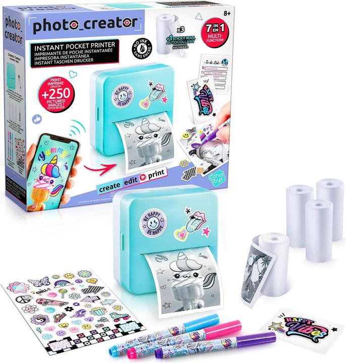 Produktbild Canal Toys Instant Pocket Printer (USB-C)