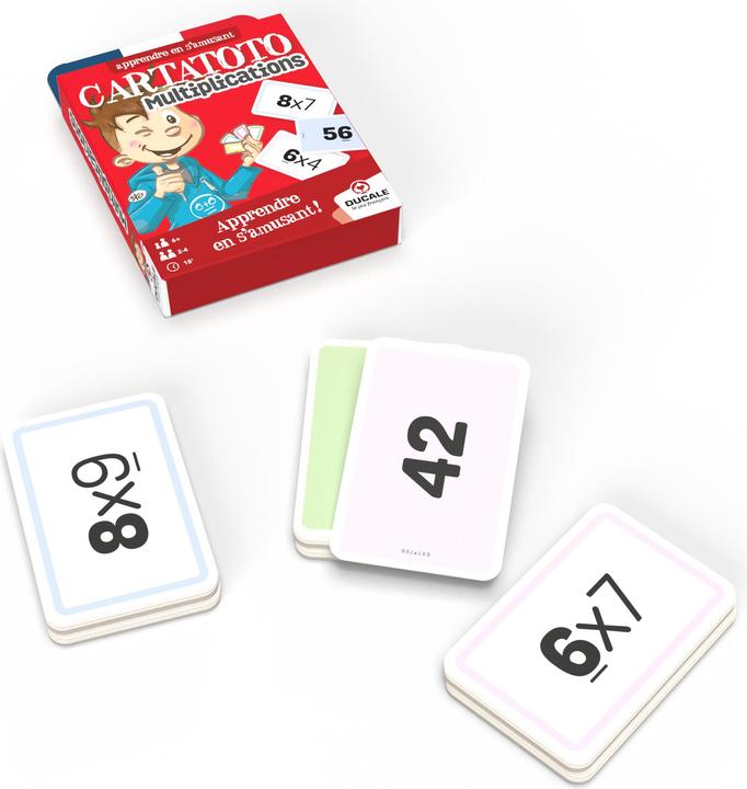 Actual product image Cartamundi Cartatoto Multiplication (French)