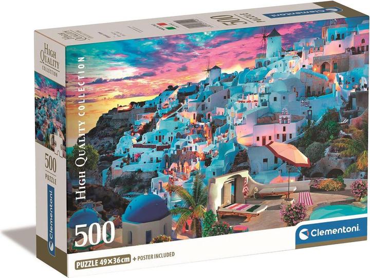 Actual product image Clementoni Greece View (500 pieces)