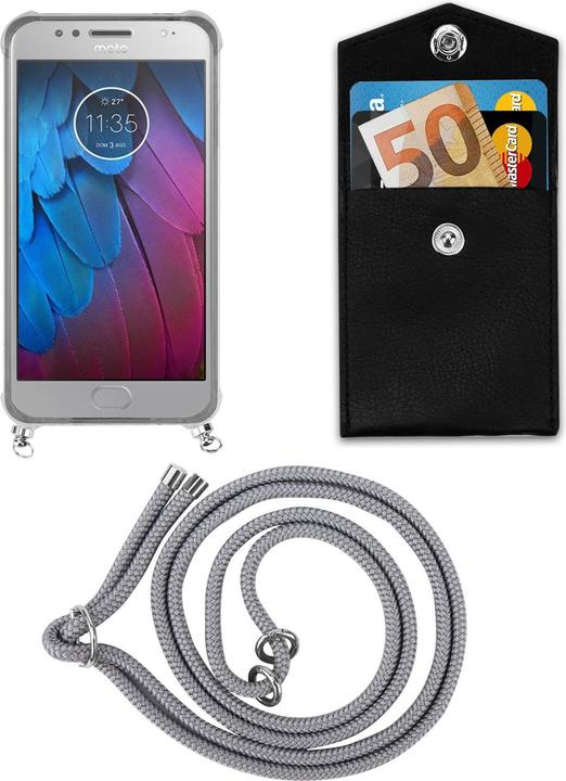 Produktbild Cadorabo TPU Handy Kette SILBER Cover