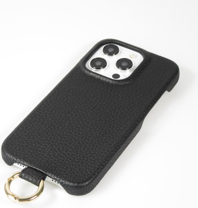 Produktbild PhoneLook Hülle Premium Luxus mit verstell- und abnehmbarem Lederriemen + MagSafe (Apple iPhone 15 Pro)