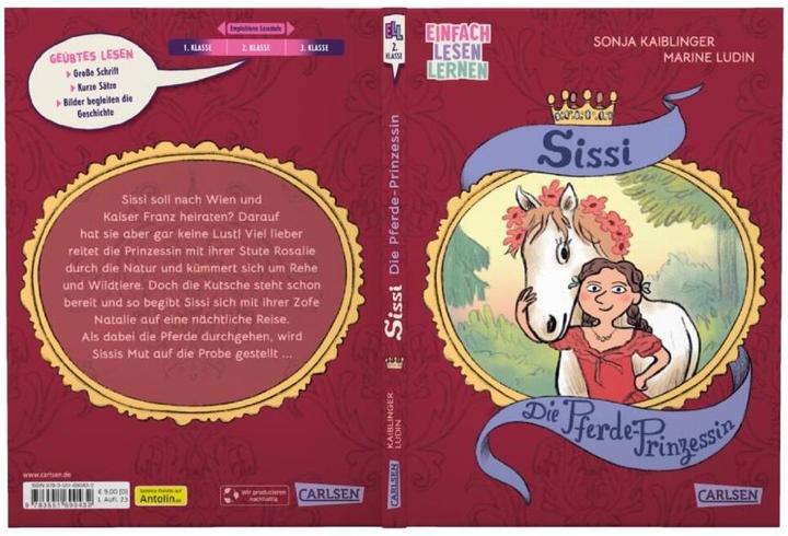 Image du produit Sissi: Die Pferde-Prinzessin (Allemand, Sonja Kaiblinger, Marine Ludin, 2023)