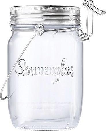 Actual product image Sonnenglas Solar lamp in canning jar (Ø 8.5 x 11 cm, 1 x)