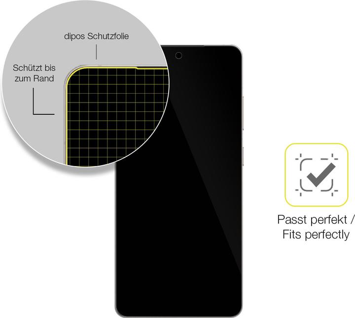 Immagine prodotto Dipos 3D Full-Cover Pellicola Protettiva (1 Pezzo/i, OnePlus 13R)