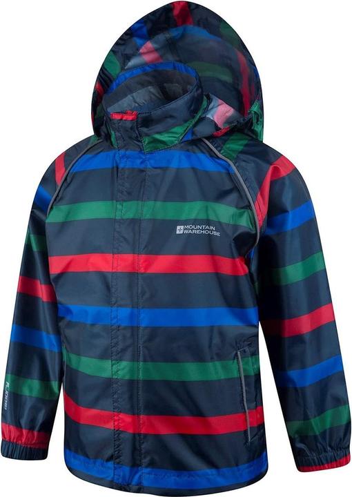 Immagine prodotto Mountain Warehouse Giacca Impermeabile Strisce a Contrasto Bambini (104)