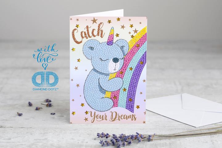 Produktbild Diamond Dotz Greeting Card- Catch your Dreams