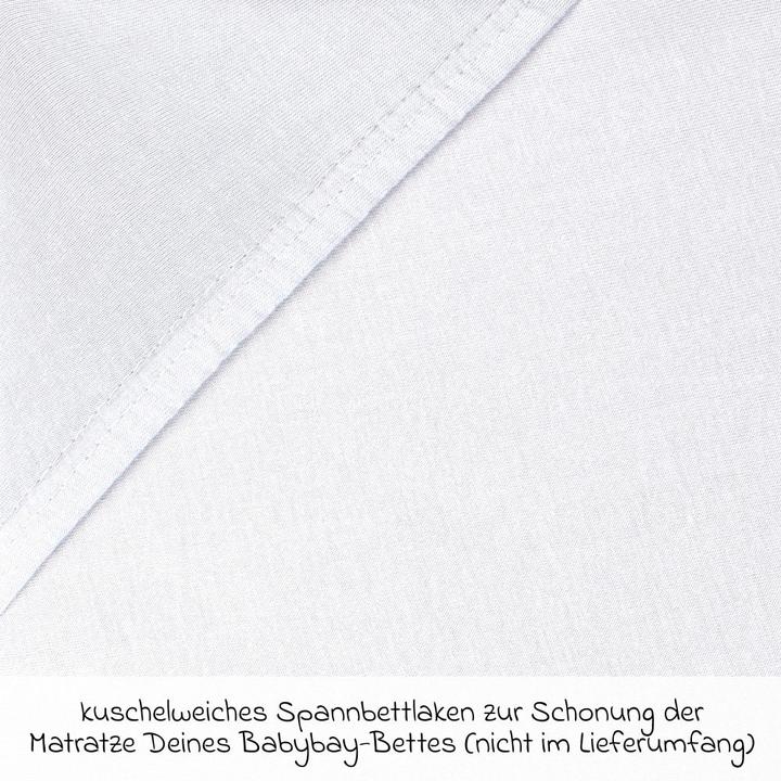 Actual product image Babybay Fitted sheet Fitted sheet 2-pack deluxe made of jersey for