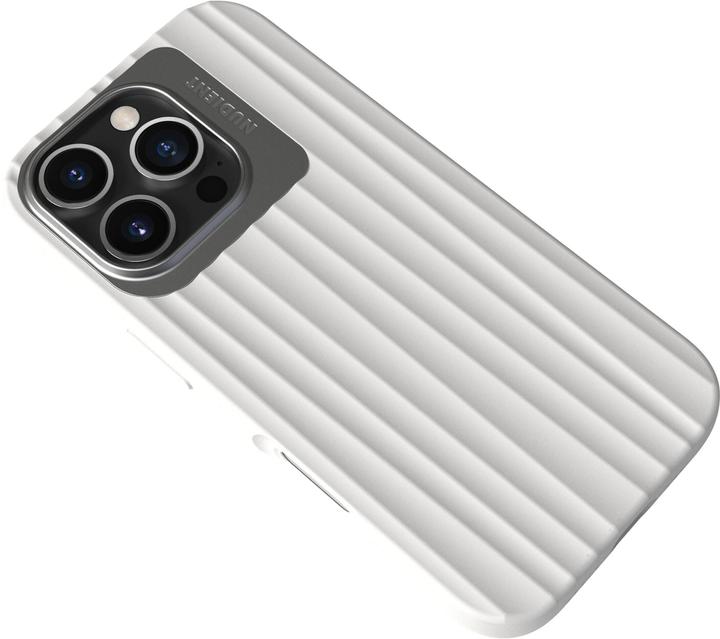 Produktbild Nudient Back Cover Bold MagSafe iPhone 16 Pro Chalk White (Apple iPhone 16 Pro)