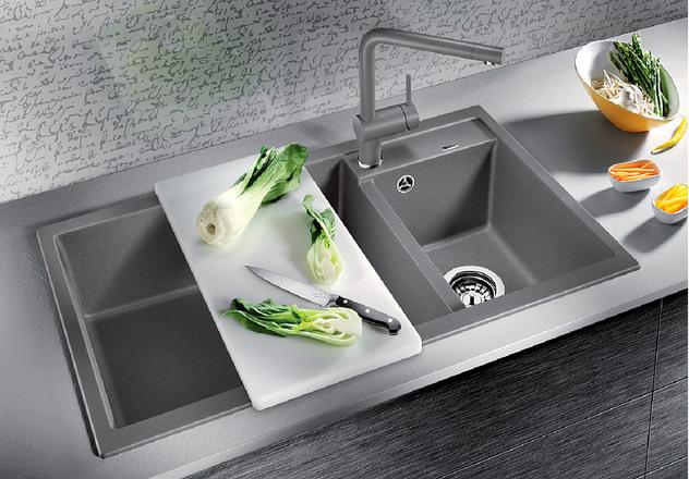Actual product image Blanco METRA 9 (Fitted sink, 86 cm, 50 cm)
