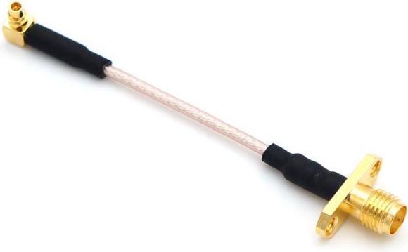Actual product image Dronefactory TBS Unify MMCX 90° to SMA pigtail (FPV accessories)