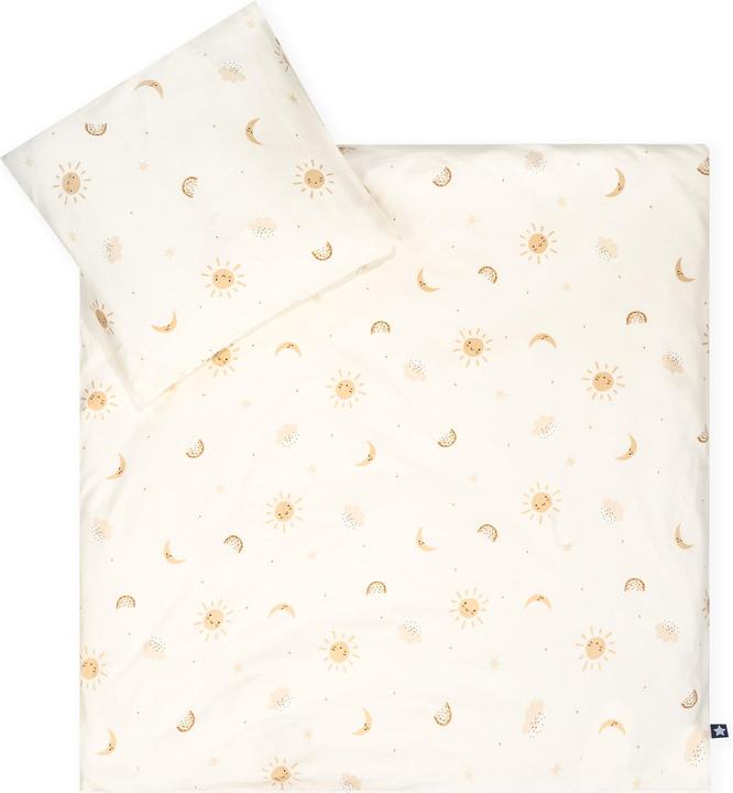 Produktbild Julius Zöllner Kinderbettwäsche Jersey Happy Sun 100 x 135 + 40 x 60 cm