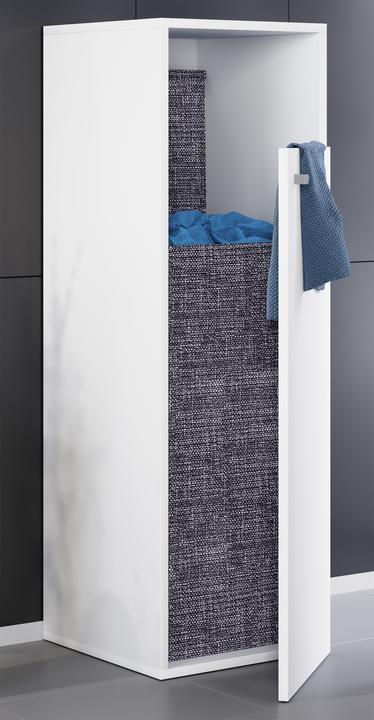 Produktbild VCM Wäscheschrank Wäschetruhe Wäschbox Klidas XL 1fach (40 x 39 x 110 cm)
