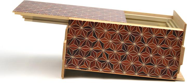 Immagine prodotto Maruyama Himitsu Bako - Akaasa (21 passi) - Scatola di puzzle giapponese