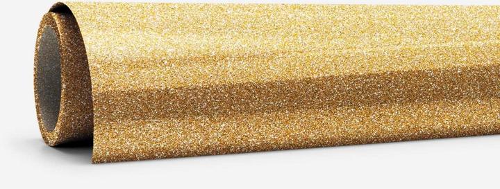 Produktbild Cricut Aufbügelfolie Joy Xtra Smart 24.1 x 48.3 cm, Gold Glitzer (80 g/m², 1 x)