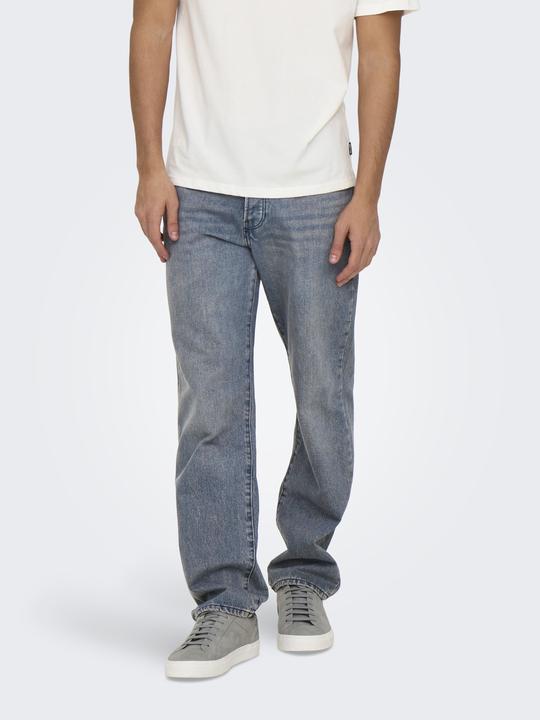 Immagine prodotto Only & Sons ONSEDGE jeans a vita media taglio dritto jeans regular fit (W31/L30)