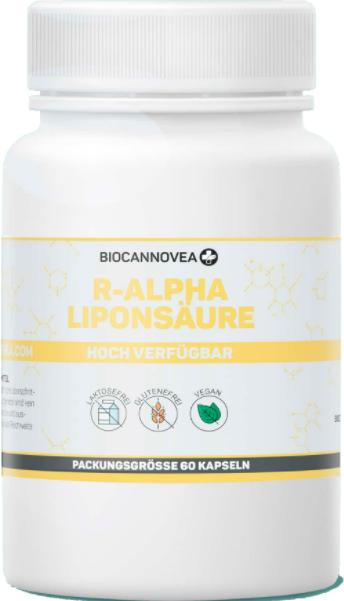 Biocannovea R-Alpha Liponsäure (60 Stück, Kapseln, 56 g)
