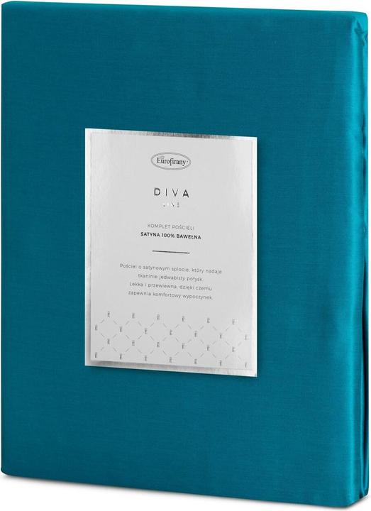 Actual product image Eurofirany DIVA LINE DINA High quality cotton satin single color bedding set, 220 X 200 cm, 2 pcs. 70 X 80 cm (Duvet cover, 220 x 200 cm)