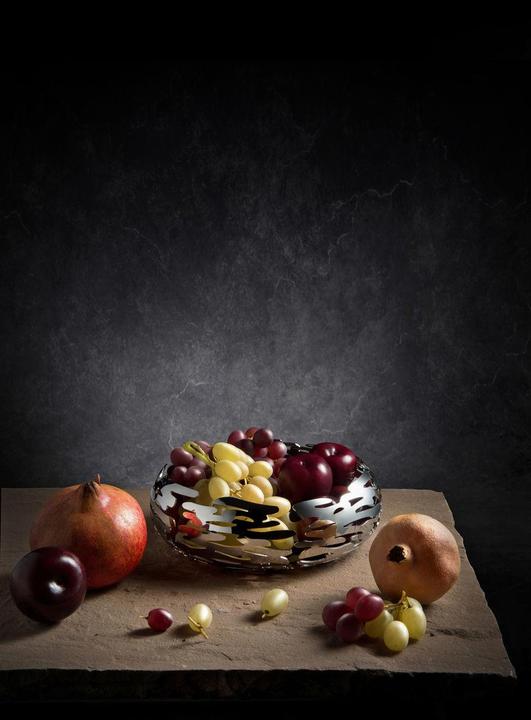 Image du produit Alessi Coupe à fruits BARKNEST platine (Ø 21 x 7 cm)