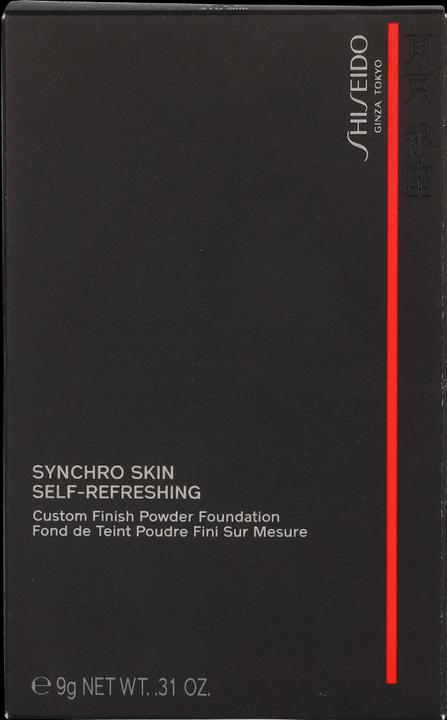 Actual product image Shiseido Synchro Skin Self-Refreshing Custom Finish Powder Foundation (Silk)