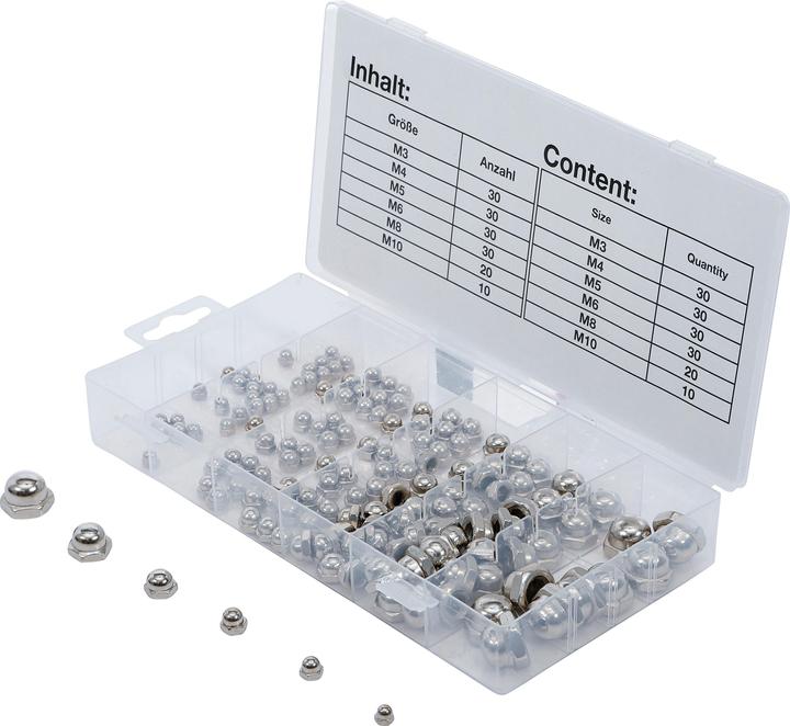 Produktbild BGS Hutmuttern-Sortiment