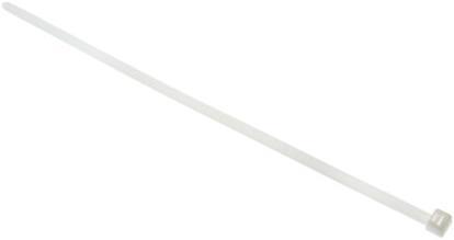 Actual product image HellermannTyton Natural nylon cable tie 380x7.6mm (Plastic cable ties, 390 mm, 100 pcs.)