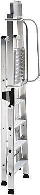 Immagine prodotto Munk Scaletta in alluminio con grande piattaforma (Scala a pioli, 100 cm)