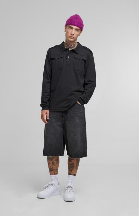 Produktbild Brandit Jersey Poloshirt Willis longsleeve - 20621 (L)