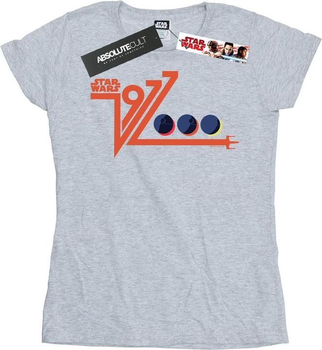 Star Wars Retro 1977 Death Star TShirt (XL)