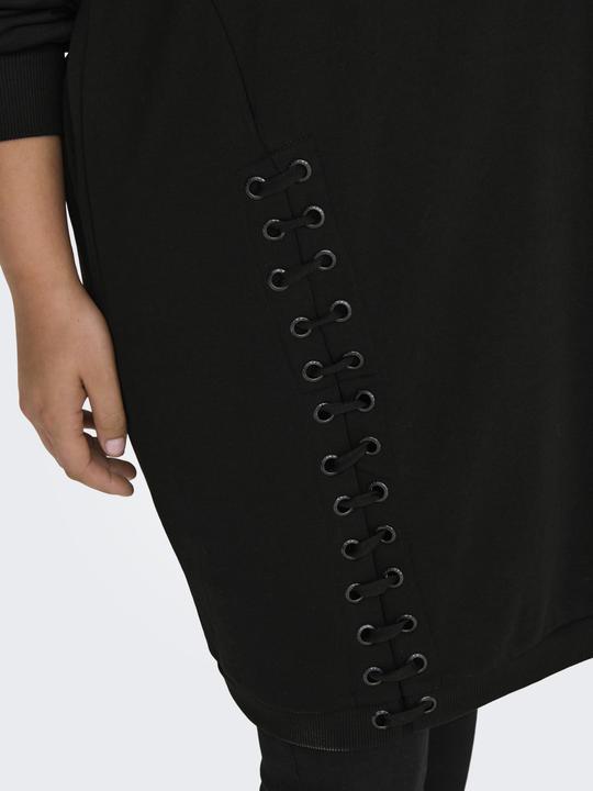 Image du produit Only Robe curvy unie à manches longues (L)